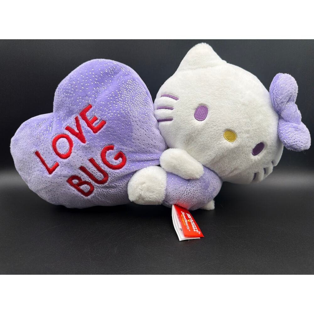 Sanrio Hello Kitty And Friends Love Bug Sweethearts Plush Purple Valentine 16”